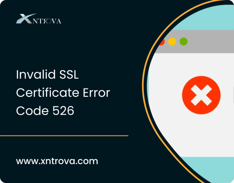 Invalid SSL Certificate Error Code 526
